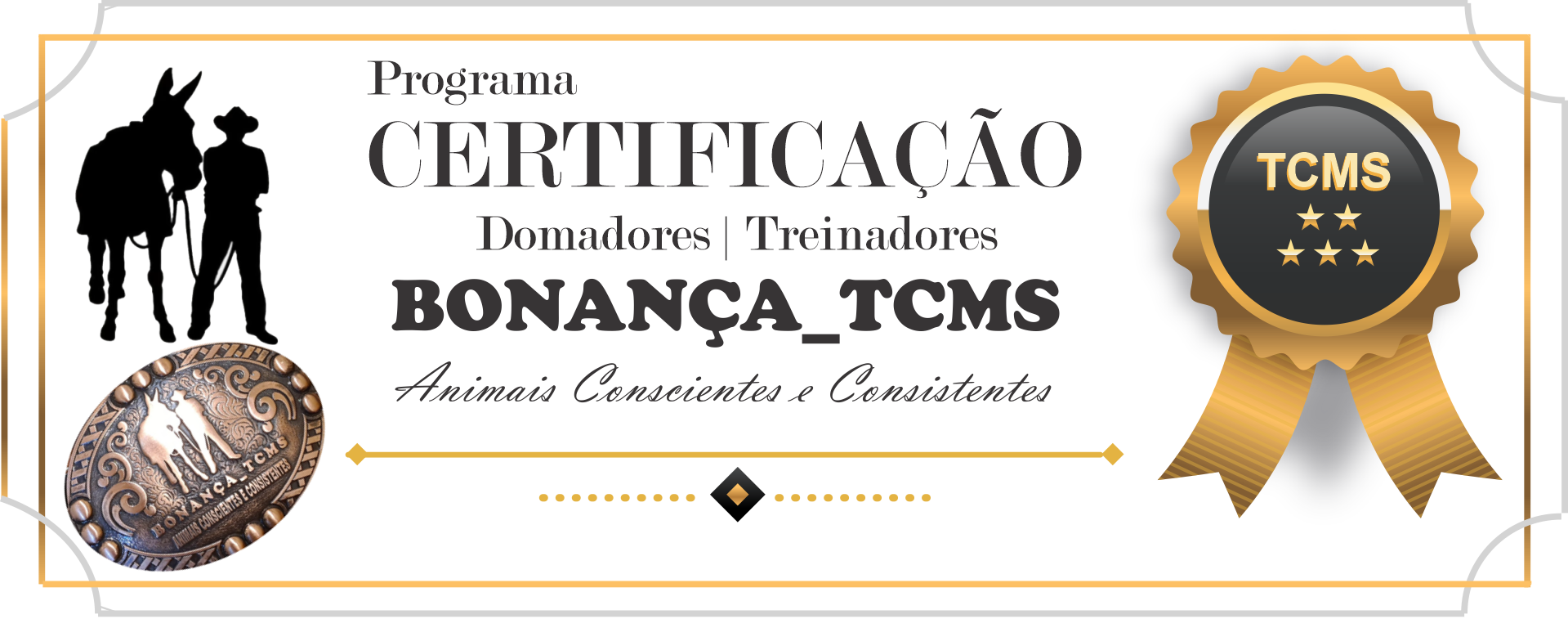 Programa Certificação TCMS de Domadores e Treinadores